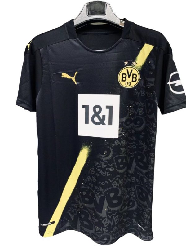 Camiseta Dortmund negra 2020/2021 visitante âš½âš«