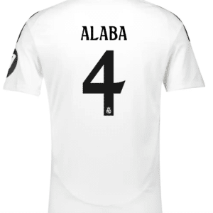 Camiseta Alaba del Real Madrid 2024/2025 Primera equipación oficial