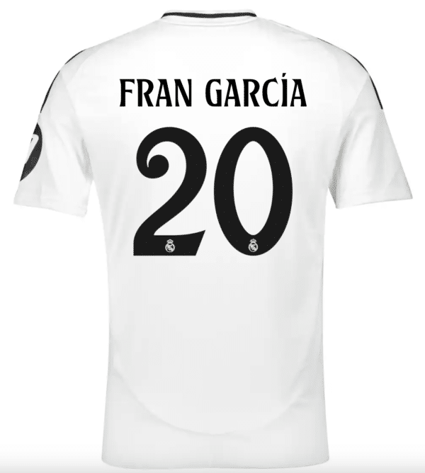 Camiseta García del Real Madrid 2024/2025 Primera equipación oficial