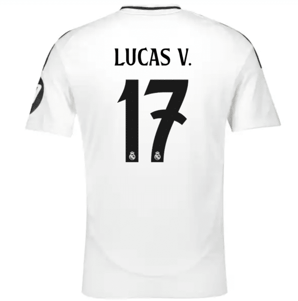 Camiseta Lucas V. del Real Madrid 2024/2025 Primera equipación oficial