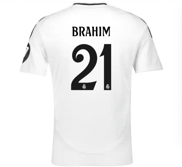 Camiseta Brahim del Real Madrid 2024/2025 Primera equipación oficial