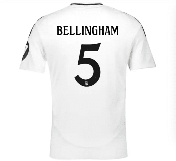 Camiseta Bellingham del Real Madrid 2024/2025 Primera equipación oficial