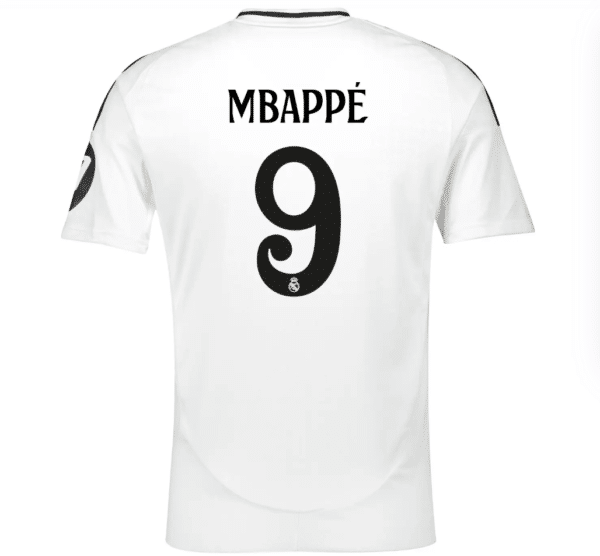 Camiseta Mbappé del Real Madrid 2024/2025 Primera equipación oficial