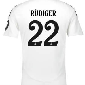 Camiseta Rüdiger del Real Madrid 2024/2025 Primera equipación oficial