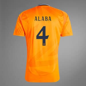 Camiseta Alaba del Real Madrid 2024/2025 segunda equipación