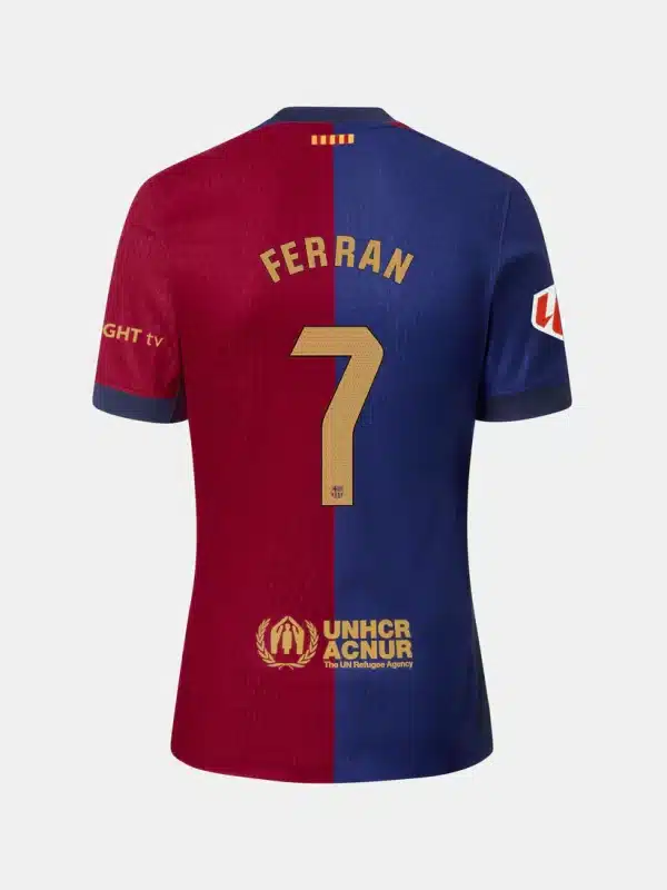 Camiseta Ferran Torres del FC Barcelona 2024/2025 primera equipación