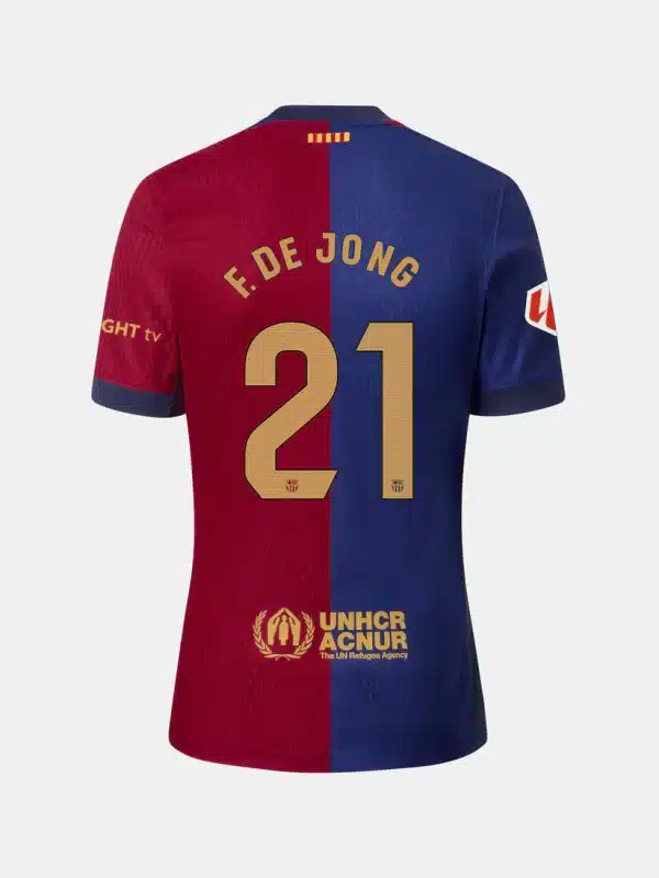 Camiseta Frenkie De Jong del FC Barcelona 2024/2025 primera equipación