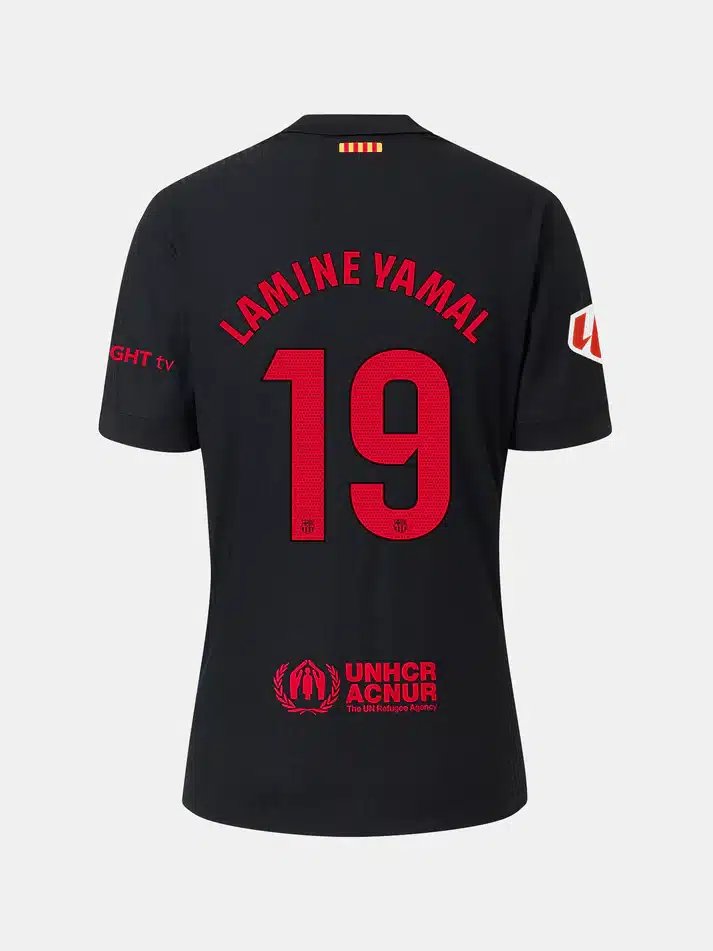 Camiseta Lamine Yamal del FC Barcelona 2024 2025 2 equipacion