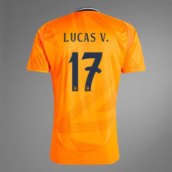 Camiseta Lucas V. del Real Madrid 2024/2025 segunda equipación