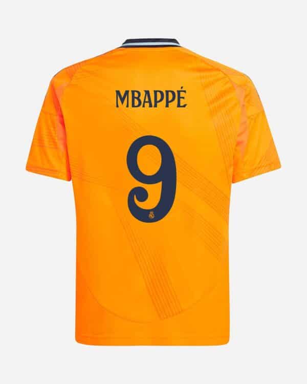 Camiseta Mbappé del Real Madrid 2024/2025 segunda equipación