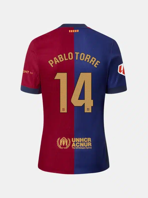 Camiseta Pablo Torre del FC Barcelona 2024/2025 primera equipación