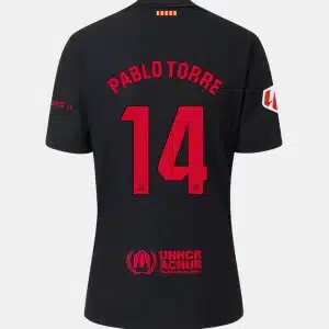 Camiseta Pablo Torre del FC Barcelona 2024/2025 segunda equipación