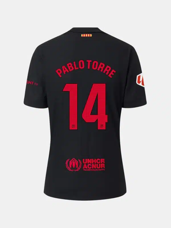 Camiseta Pablo Torre del FC Barcelona 2024/2025 segunda equipación